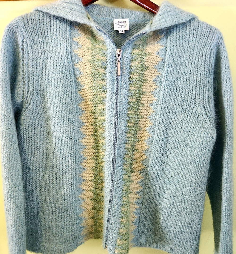 Margaret O'Leary Pastel Mohair Vintage Sweater